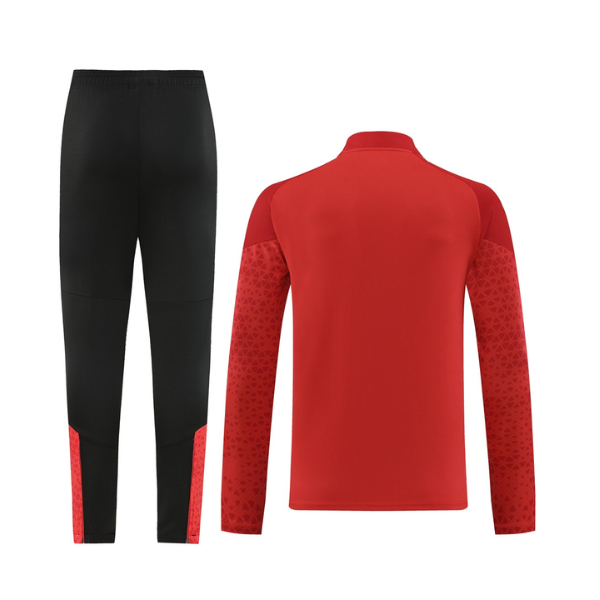 Puma Winter-Trainingsanzug mit Jacke + Hose, Rot - VENI Futebol