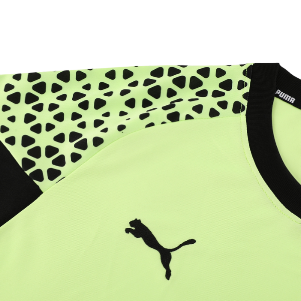 Conjunto Puma Camiseta + Calça Verde Claro e Preta - VENI Futebol