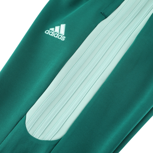 Adidas Trainingsanzug-Set Jacke + Hose in Grün und Weiß - VENI Futebol