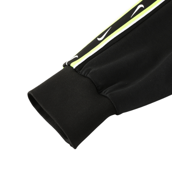 Nike Trainingsanzug mit Jacke + Hose in Schwarz und Grün - VENI Futebol