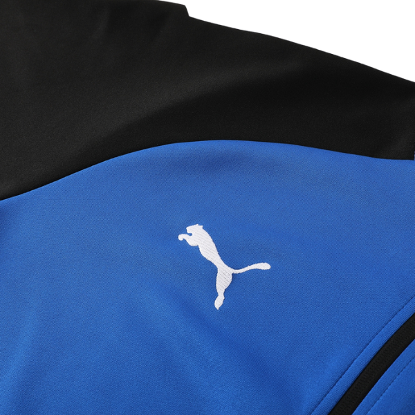 Conjunto de Frio Puma Jaqueta + Calça Azul e Preta - VENI Futebol