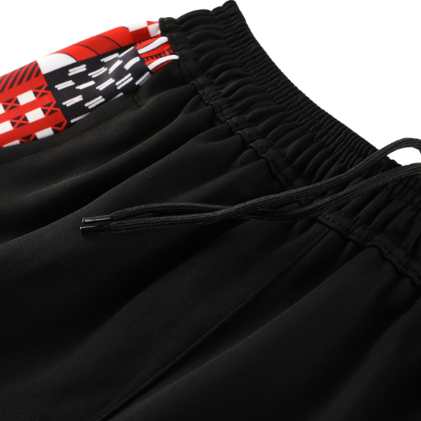 Conjunto de Frio Puma Jaqueta + Calça Preta, Vermelha e Cinza - VENI Futebol