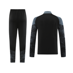 Puma Trainingsanzug Jacke + Hose Schwarz und Grau - VENI Fußball