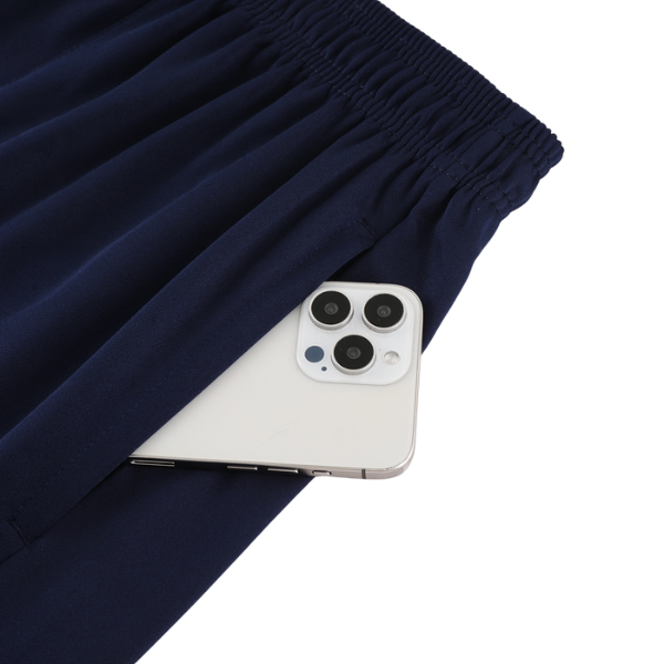 Adidas T-Shirt- und Shorts-Set in Blau - VENI Fußball