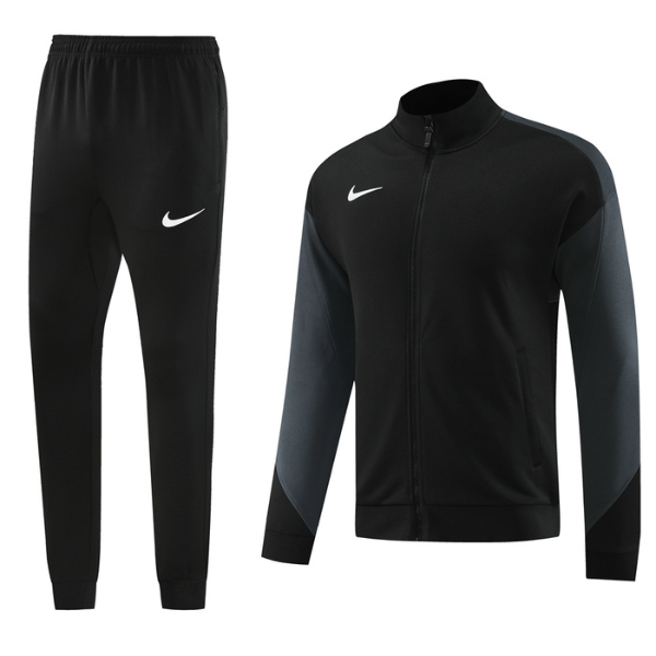 Nike Set für kaltes Wetter: Jacke + Hose in Schwarz und Grau - VENI Futebol