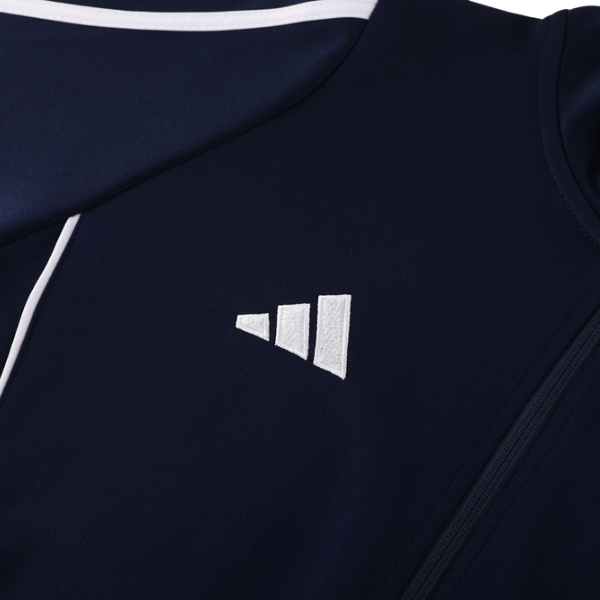 Adidas Trainingsanzug Jacke + Hose Dunkelblau - VENI Fußball