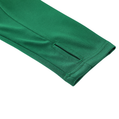 Adidas Cold Set Green and Black Cold Set Quarter-Zip Top and Pants