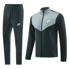 Nike Green and Grey Cold Set Jacket and Pants