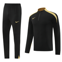 Nike Kaltwetter-Set mit Jacke und Hose in Schwarz und Gelb - VENI Fußball