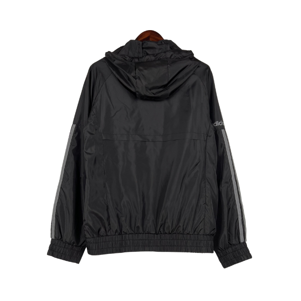 Adidas-Windbreaker in Schwarz - VENI Futebol