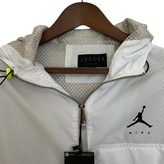 Jordan White Windbreaker Jacket