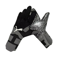 Luva de Goleiro Puma Future Ultimate Preta e Cinza - VENI Futebol
