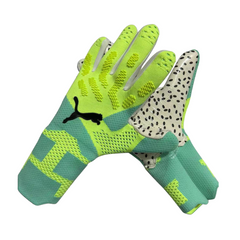 Torwarthandschuhe Puma Future Ultimate Grün und Aquablau - VENI Futebol