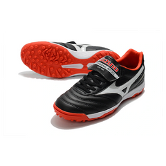Mizuno Morelia Sala Classic Black Red and White Turf TF Football Boot