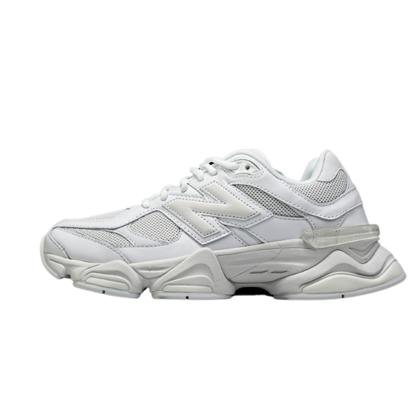 New Balance 9060 Triple White Casual Shoes