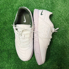Nike5 Street Gato White and Green Indoor IC Football Boot Size 43 Eur