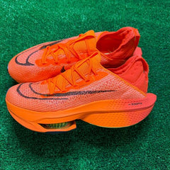 Nike Air Zoom Alphafly Next% 2 Total Orange Running Shoes Size 44 Eur