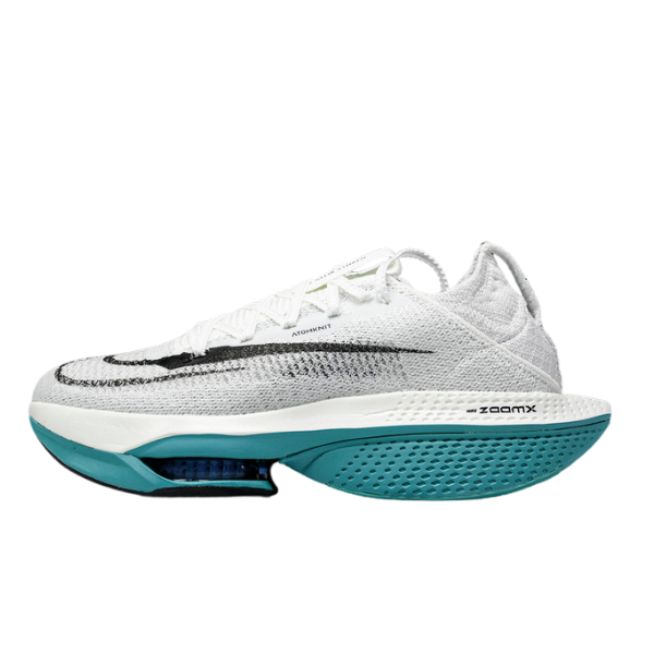 Nike Air Zoom Alphafly Next% 2 White Clear Jade Running Shoes