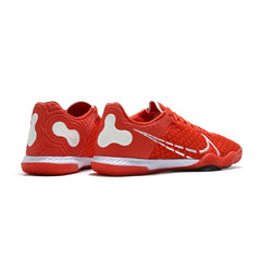 Nike Reactgato Red and White Indoor IC Football Boot