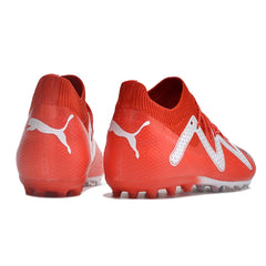 Puma Future Ultimate Red and White Multi Ground MG Football Boot