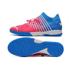 Puma Future Z 1.3 Blue and Pink Indoor IC Football Boot