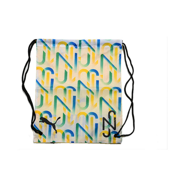 Puma Neymar JR White and Yellow Boot Bag