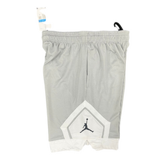 Jordan Grey and White Shorts