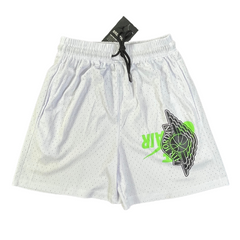 Nike Air Jordan White Black Green Red Shorts
