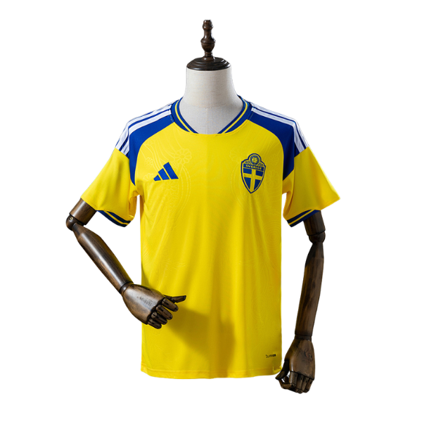 🎁 Sweden Adidas 2026 Home Fan Version Football T-Shirt (100% off)