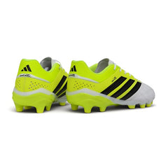 Adidas Adipure 2027 Elite White and Green Firm Ground FG Football Boot