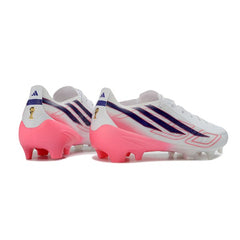 Adidas F50 Hyperfast EVO Elite White and Red Firm Ground FG Football Boot