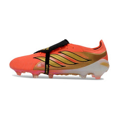 Adidas Predator 26 Elite Tongue Orange and Golden Firm Ground FG Football Boot