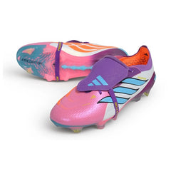 Adidas Predator 26 Elite Purple and White Firm Ground FG Football Boot