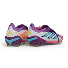Adidas Predator 26 Elite Purple and White Firm Ground FG Football Boot
