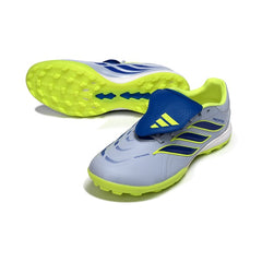 Adidas Predator 26 League Tongue Gray and Green Turf TF Football Boot