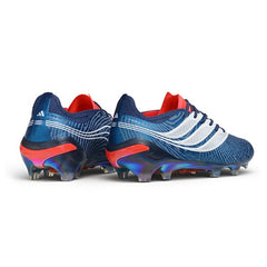 Adidas Predator 27 Elite Blue and White Firm Ground FG Football Boot