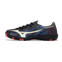 Mizuno Alpha III Elite Black and Blue Turf TF Football Boot