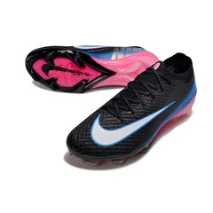 Nike Air Zoom Mercurial Vapor 16 Elite Black Blue and Pink Firm Ground FG Football Boot