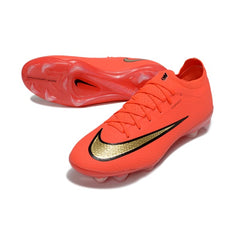 Nike Air Zoom Mercurial Vapor 17 Elite Orange and Golden Firm Ground FG Football Boot