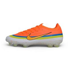 Nike Air Zoom Mercurial Vapor 17 Elite White and Orange Firm Ground FG Football Boot