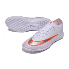 Nike Air Zoom Mercurial Vapor 17 Elite White and Red Turf TF Football Boot