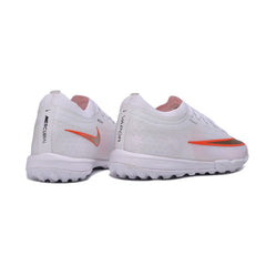 Nike Air Zoom Mercurial Vapor 17 Elite White and Red Turf TF Football Boot