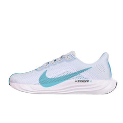 Nike Air Zoom Pegasus 35 White and Blue  Running Shoes