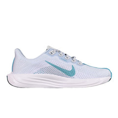 Nike Air Zoom Pegasus 35 White and Blue  Running Shoes
