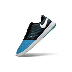 Nike Lunar Gato II Black and Blue Indoor IC Football Boot
