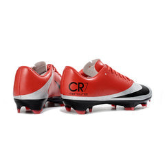 Nike Mercurial Vapor Superfly 1 Elite CR7 Red, Silver and Black Firm Ground FG Football Boot