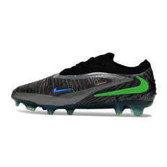 Nike Phantom 6 Elite Black and Gray Firm Ground FG Football Boot