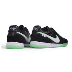 Nike Tiempo Streetgato Black and Green Indoor IC Football Boot