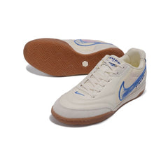 Nike Tiempo Streetgato Gray and Blue Indoor IC Football Boot