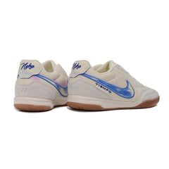Nike Tiempo Streetgato Gray and Blue Indoor IC Football Boot